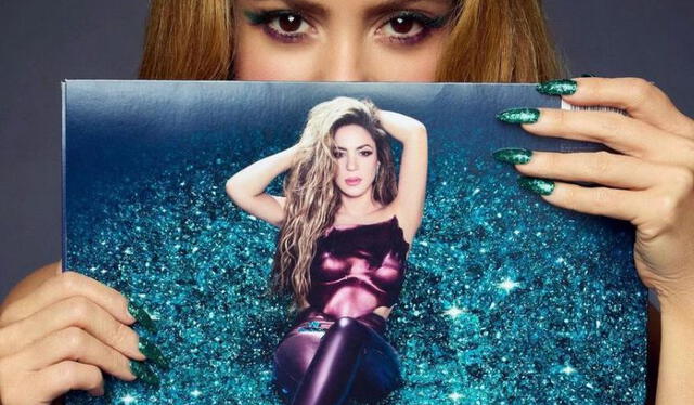  Portada del álbum de Shakira. Foto: Instagram de Shakira   