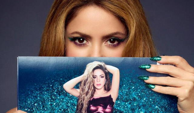 Shakira y su nuevo álbum. Foto: difusión   