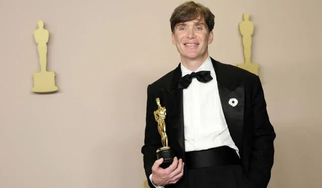  Cillian Murphy ganó el Oscar 2024 a mejor actor por su trabajo en ‘Oppenheimer’. Foto: eitb.eus    