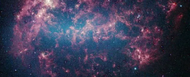 La Gran Nube de Magallanes, donde se situa la nueva estrella más vieja del mundo. Foto: NASA   