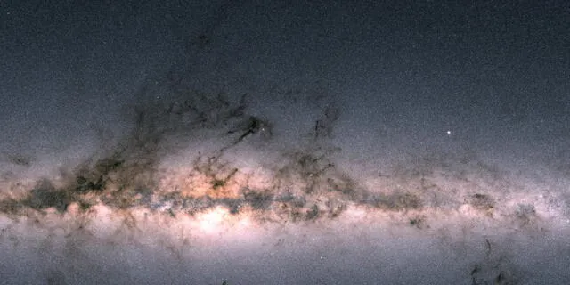 Mapa estelar, reúne 1700 millones de estrellas. Foto: El Español   