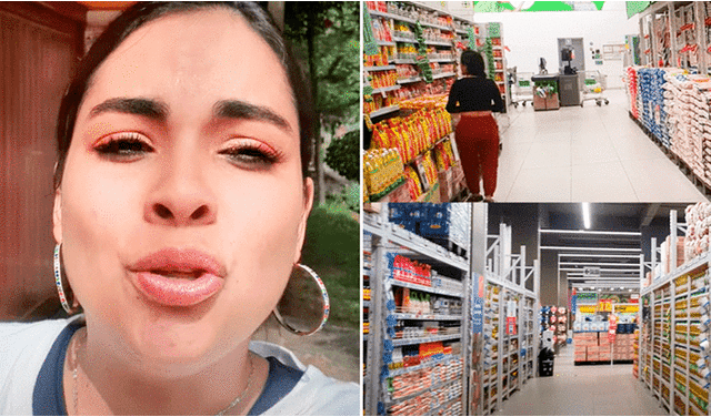  Cubana compara precios en supermercados de Perú. Foto: composición LR   