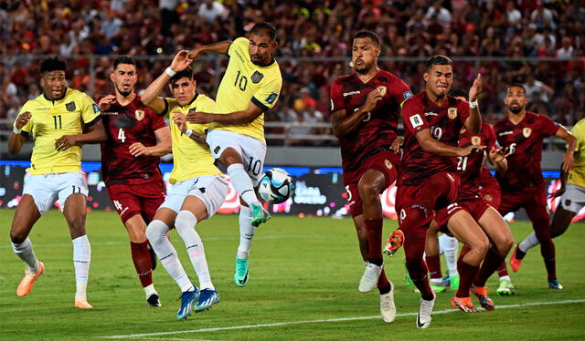 Ecuador será el primer rival de Venezuela en la Copa América 2024. Foto: AFP 