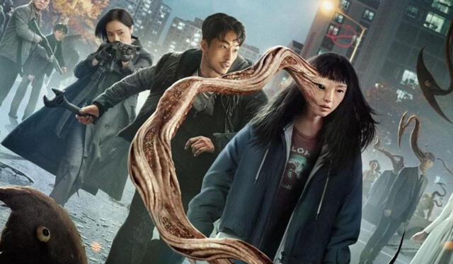 'Parasyte: los grises' serie coreana se estrena el 5 de abril en Netflix. Foto: Netflix 