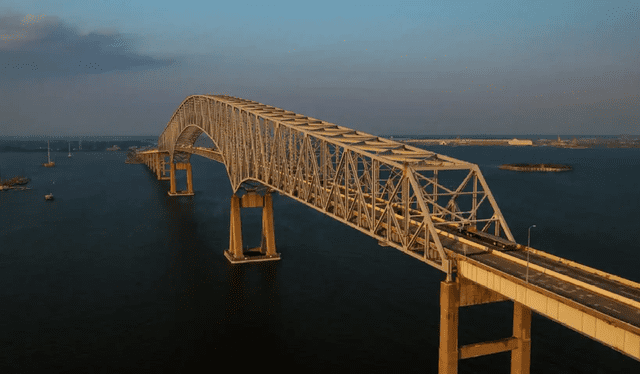  El puente Francis Scott Key era el más largo de Baltimore, Estados Unidos. Foto: El Español   