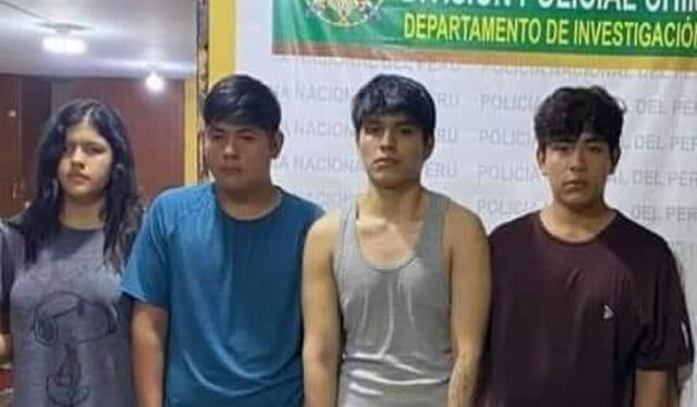  Jóvenes fueron enviados a prisión. Foto: Chimbote hace noticia    