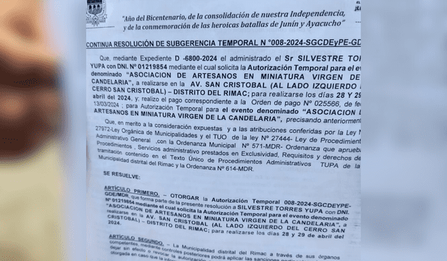  Resolución de comerciantes de Puno. Foto. Rosa Quincho/La República   