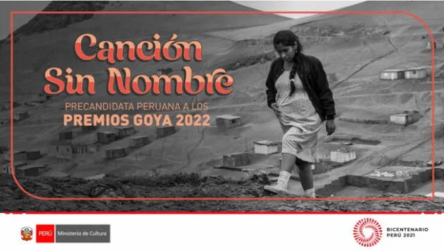 'Canción sin nombre' fue precandidata y, posteriormente, nominada en 2022 a los Premios Goya. Foto: Mincul   