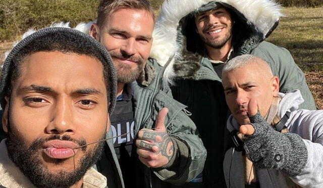  En febrero, Chance Perdomo finalizó las grabaciones de ‘Bad Man’, una comedia de acción junto a Seann William Scott. Foto: Instagram Chance Perdomo    