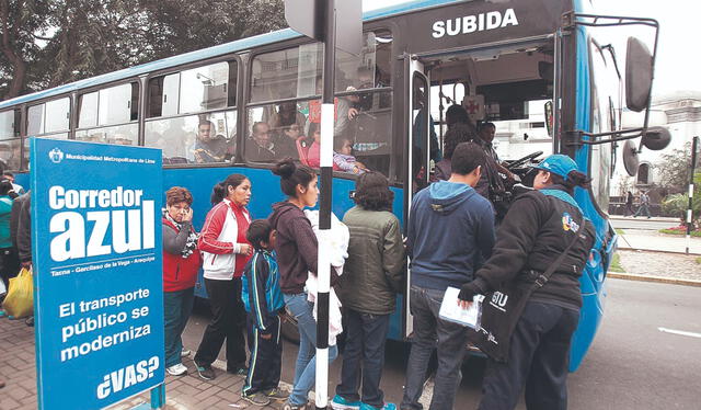  Incompleto. Los corredores complementarios debieron ser cinco. Hoy solo tenemos tres. Foto: difusión.   