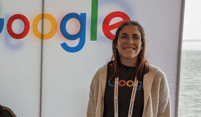  La exitosa carrera de Emilia Paz en Google. Foto: Emilia Paz    