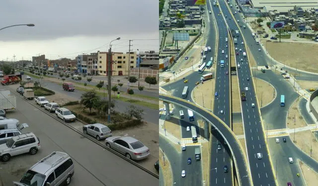 La avenida Tomás Valle es una de las zonas más comerciales de Lima. Foto: composición LR/Wikimedia Commons/difusión   