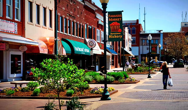  Hickory es considerada como la ciudad más barata de Estados Unidos. Foto: Directorio Cubano   
