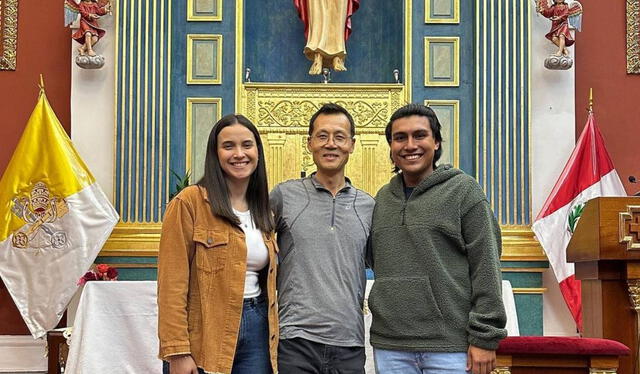  Michelle Scheelje y Jorge Gálvez fueron los actores principales del cortometraje. Foto: YMK films/Instagram   