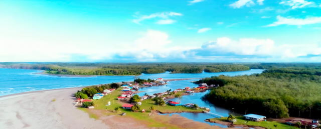 Isla mulatos cuenta con cerca de 600 habitantes. Foto: Rtvc   