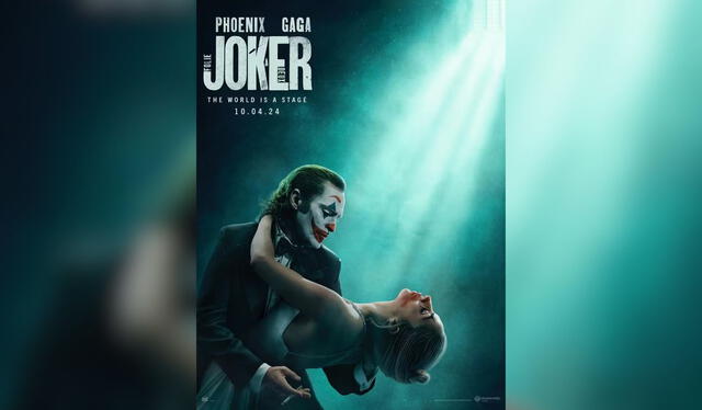 Póster oficial de 'Joker 2'. Foto: composición LR/ DC    