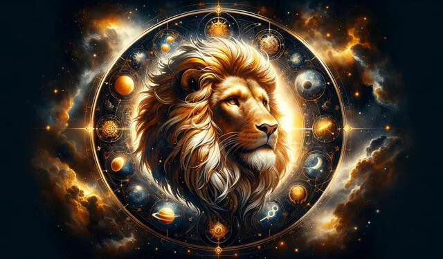 El signo de Leo es representado con un león. Foto: Dall-e El signo de Leo es representado con un león. Foto: Dall-e