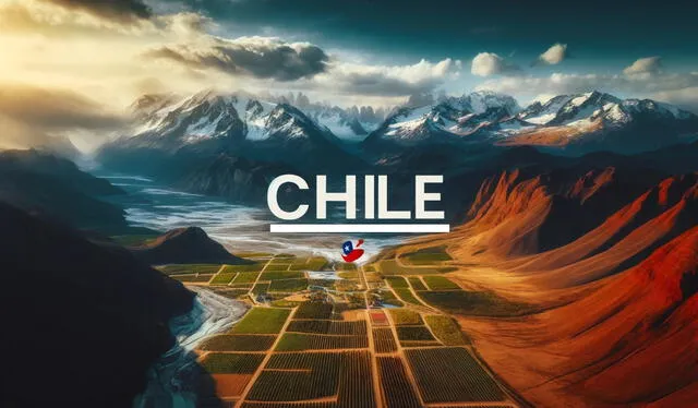 Chile es la nación más destacada en Sudamérica para los turistas. Foto: Dall-e   