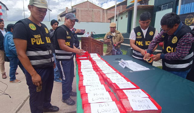 Policía detalló que incautaron 33 kilogramos de cocaína. Foto: La República.   