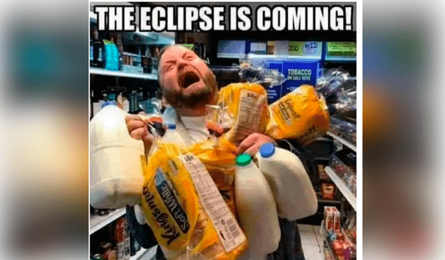 Los más divertidos memes que van calentando la llegada del eclipse solar. Foto: composición LR/ X Los más divertidos memes que van calentando la llegada del eclipse solar. Foto: composición LR/ X