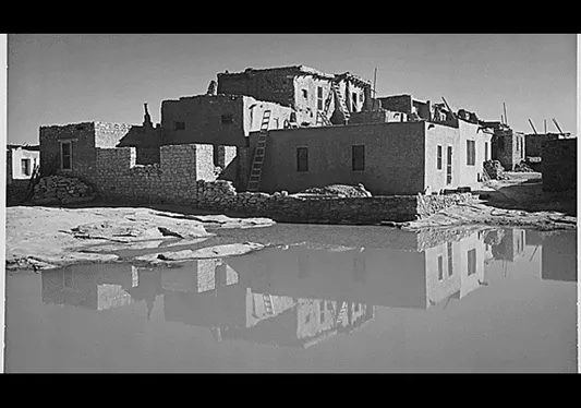 Edificios en el pueblo de Acoma datan entre los años 1000 y 1200 d.C. Foto: difusión Edificios en el pueblo de Acoma datan entre los años 1000 y 1200 d.C. Foto: difusión
