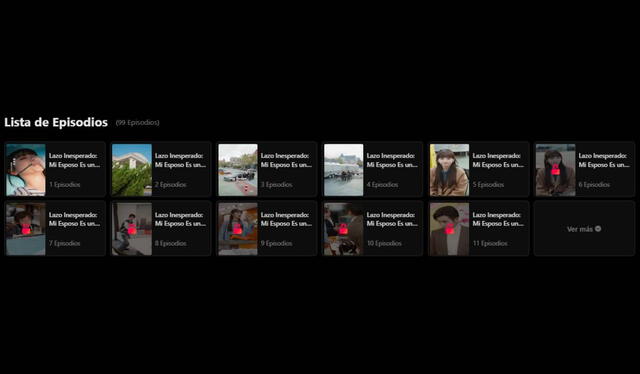  La serie originaria de China tiene un total de 99 episodios, las cuales rondan el minuto de duración. Foto: composición LR/Captura DramaBox    