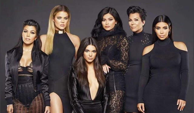  Estas son las mujeres de la familia Kardashian. Foto: El Nacional   