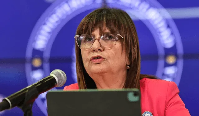 Patricia Bullrich, ministra de Seguridad de Argentina. Foto: El diario AR   