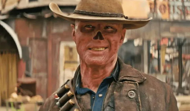  En ‘Fallout’, Walton Goggins interpreta al Necrófago. Foto: Prime Video    