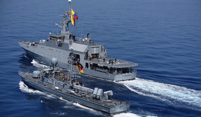 La fuerzas navales de Colombia están conformados por 35.000 marinos. Foto: FDRA   