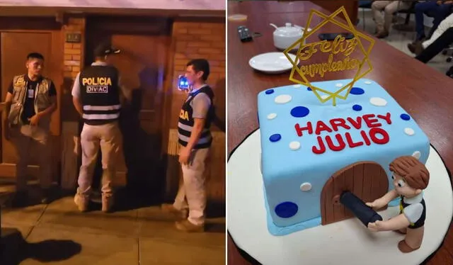  Por una supuesta foto de su torta de cumpleaños habrían ordenado la separación temporal de Harvey Colchado. Foto: Epicentro/LR    