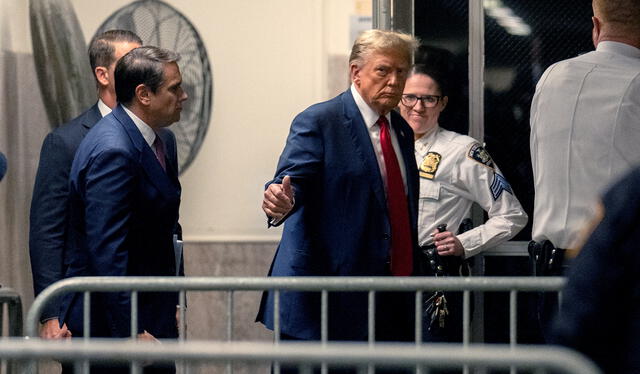 Donald Trump es el primer expresidente de Estados Unidos en ser enfrentado en un juicio. Foto: AFP   