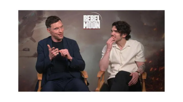 Ed Skrein y Fra Fee, interpretan a los villanos de la cinta: el despiadado almirante Atticus Noble y el enigmático líder militar Balisarius. Ed Skrein y Fra Fee, interpretan a los villanos de la cinta: el despiadado almirante Atticus Noble y el enigmático líder militar Balisarius.