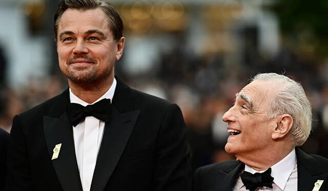  La biopic de Frank Sinatra será la séptima película en la que Leonardo DiCaprio y Martin Scorsese trabajen juntos. Foto: AFP    