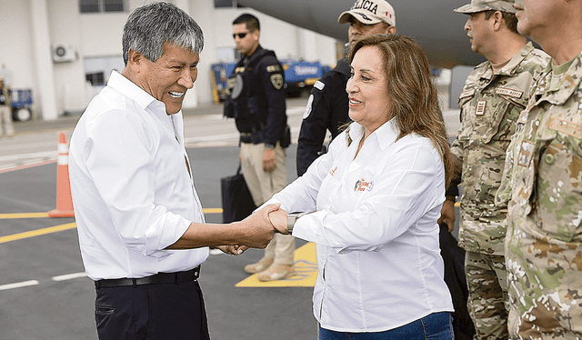 Wilfredo Oscorima le presto los rolex y joyas a la presidenta   