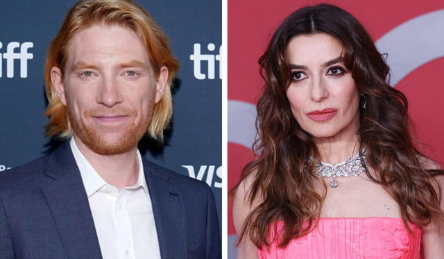  Domhnall Gleeson y Sabrina Impacciatore, los nuevos actores de 'The Office'. Foto: composición LR/ People   