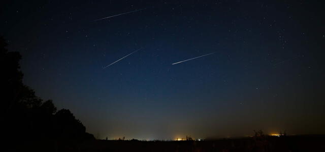 Lluvia de estrellas: la noche del 21 al 22 de abril, la Tierra pasará a través de una corriente de escombros del cometa Thatcher. Foto: NASA   