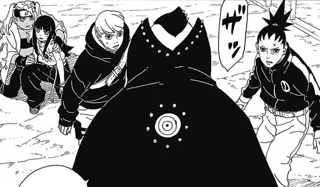  Guerreros de Konoha intentaron impedir que Jura capturara a Himawari. Foto: Manga Plus    