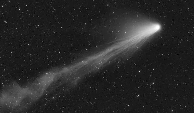  El cometa Diablo tuvo su acercamiento máximo con el Sol luego de 71 años. Foto: Nat Geo   