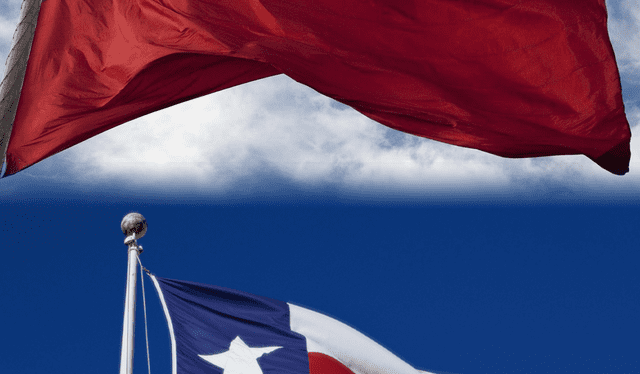  Estas son las banderas de Chile y Texas y aquí te detallamos sus diferencias. Foto: composición LR/Radio Concierto<br> 