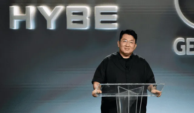 Director de HYBE Bang Si Hyuk. Foto: HYBE   