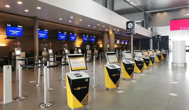  El Dorado es un aeropuerto que cuenta con tecnología al servicio de los miles de usuarios que a diario usan sus instalaciones. Foto: Odina/referencial   