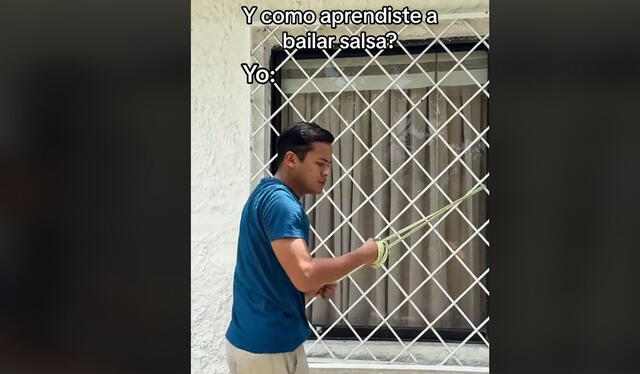  "Buenos pasos, lo copiaré", comentaron usuarios en clip viral. Foto: TikTok    