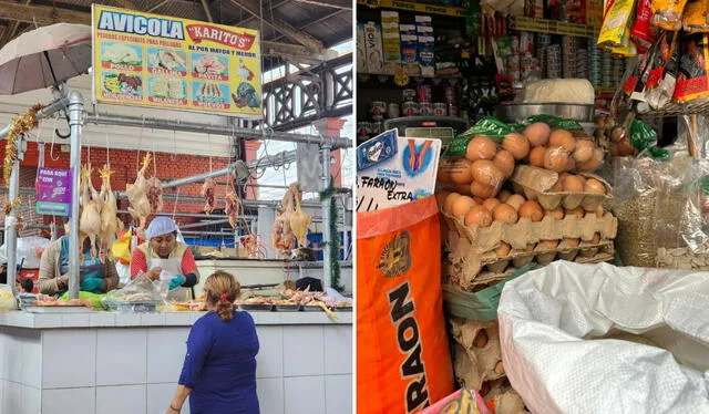  Precios del pollo y del huevo por kilo fueron los que más variaron en los últimos días en los mercados mayoristas de Lima. Foto: La República   