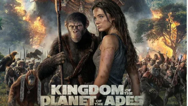 El planeta de los simios: nuevo reino, se estrena el 9 de mayo de 2024. Foto: difusión   