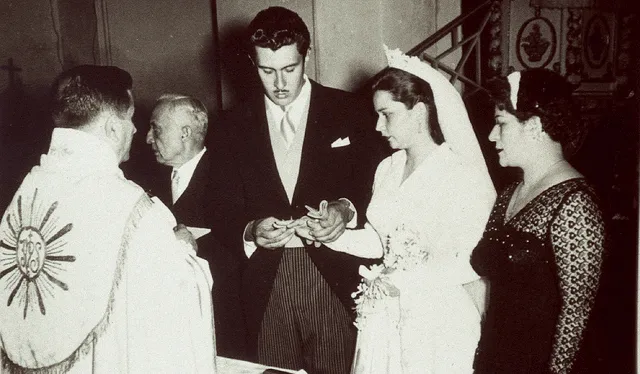  Boda. El día de su matrimonio con Ramona Seminario Requena, en enero de 1956, en Piura. Foto: difusión    