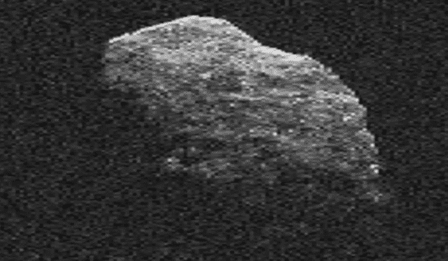  El asteroide Aphophis es del tamaño de un estadio de fútbol. Foto: NASA   