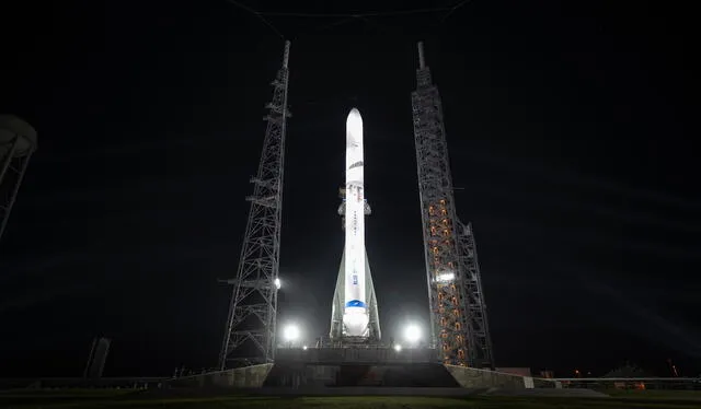  La empresa Blue Origin planteó el uso de la plataforma Blue Ring para estudiar al Asteroide Aphophis. Foto: Blue Origin   