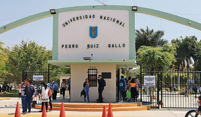 Universidad Nacional Pedro Ruiz Gallo. Foto: UNPRG   