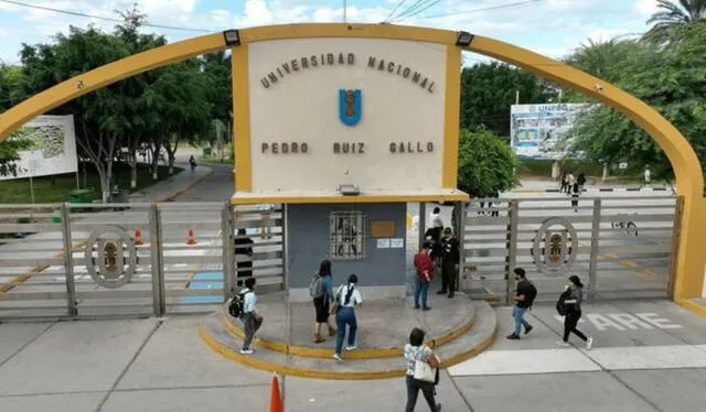  Universidad Nacional Pedro Ruiz Gallo. Foto: UNPRG    